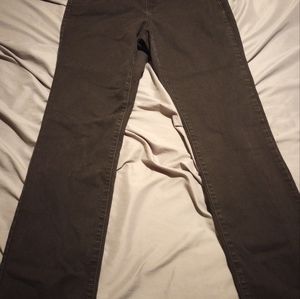 Women's jeans nine west vintage America straight cut black jeans